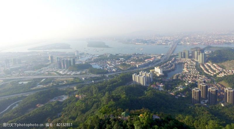 城市风景照片江门大雁山风光图片