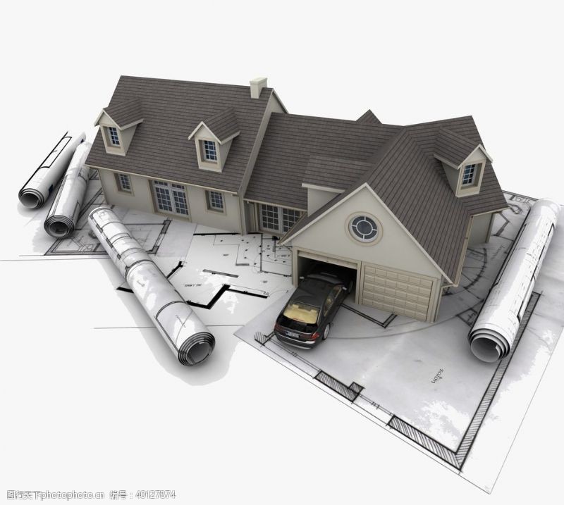 房子效果图建筑结构图图片