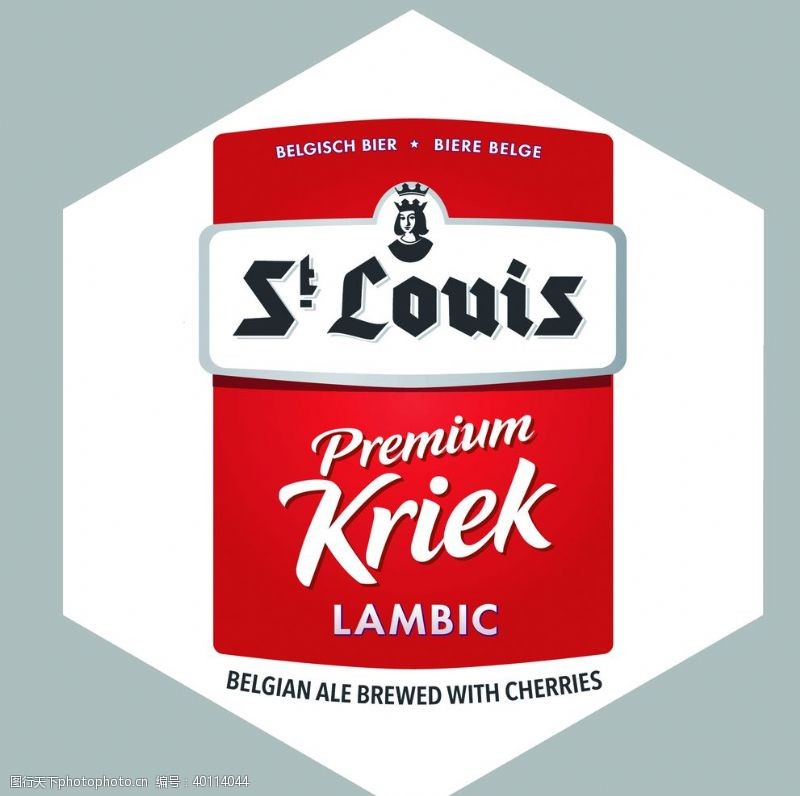 圣路易啤酒标志图片