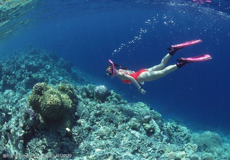 竞技深海潜水图片