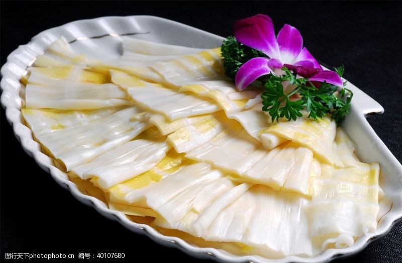 传统素菜类方竹笋图片