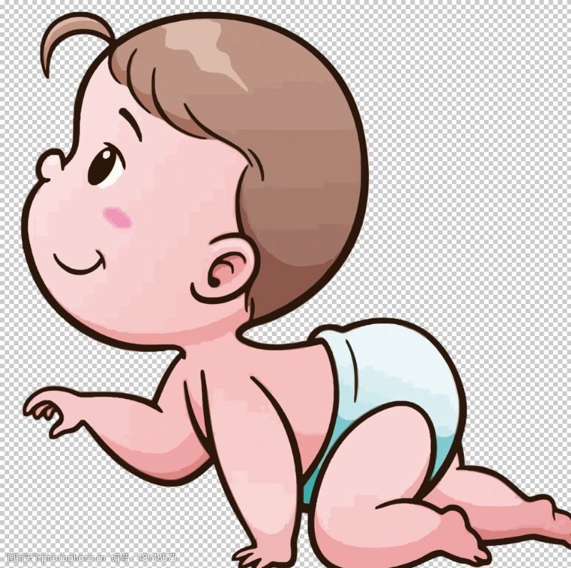 卡通婴儿素材小宝宝图片