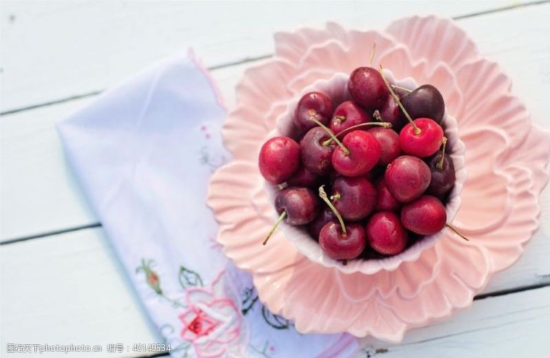 水果素材樱桃图片