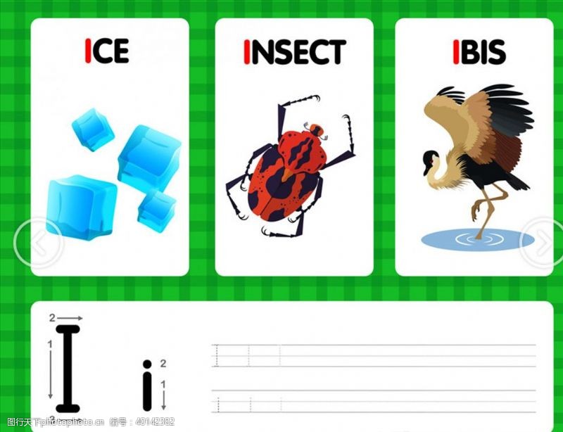 英语词汇英语教学卡片图片