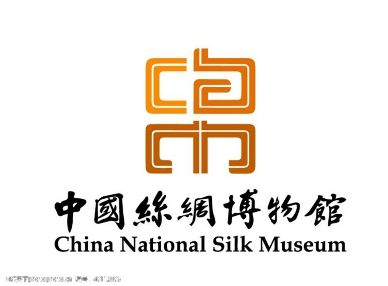 定位图标中国丝绸博物馆标志LOGO图片