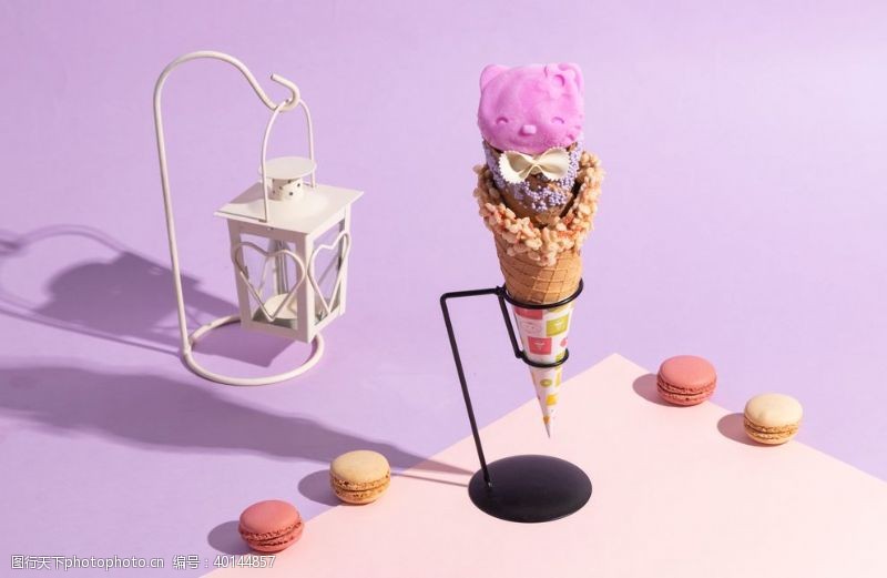 开业宣传单冰淇淋图片