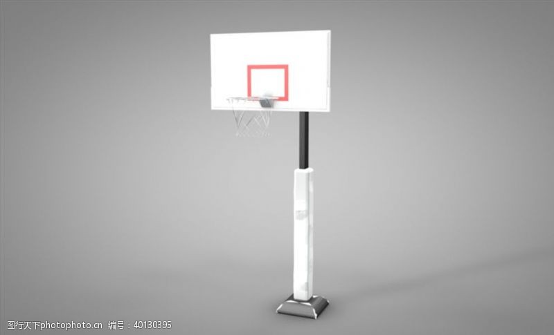 篮球素材C4D模型图片