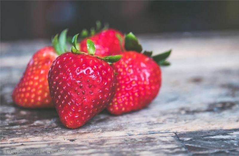 水果背景素材草莓图片