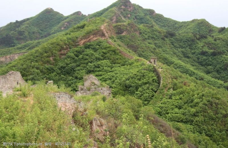 岭长城风景图片