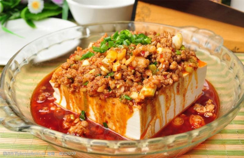 餐饮广告豆腐乡村豆腐图片