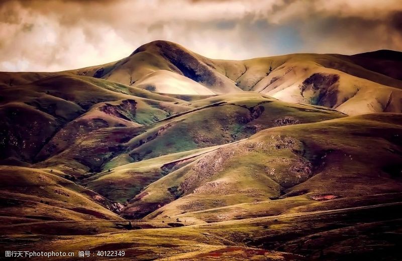 烧火风景图片