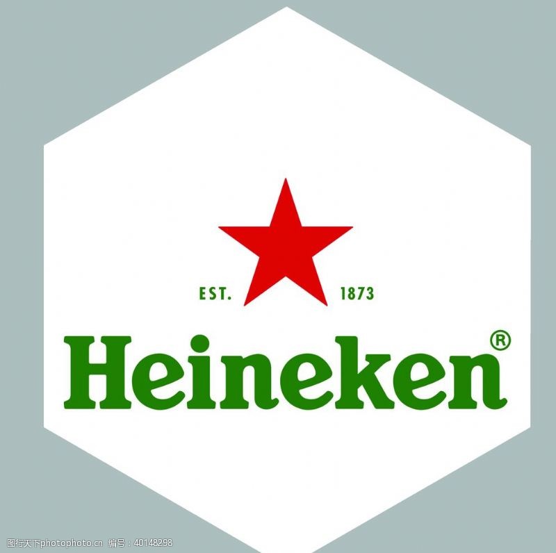 企业logo标志海尼根heineken喜力图片