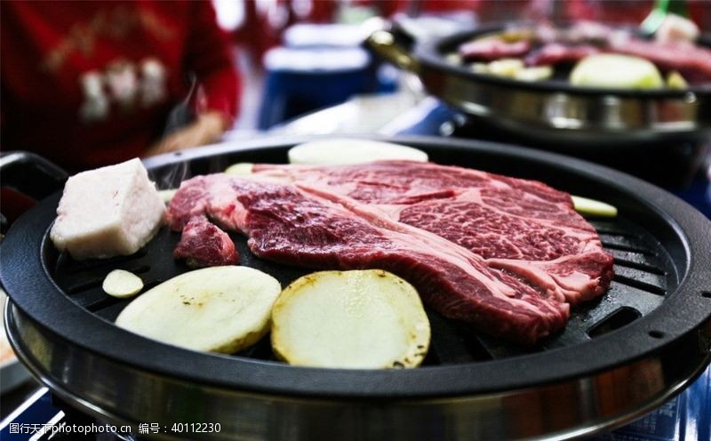 牛油果韩国料理图片