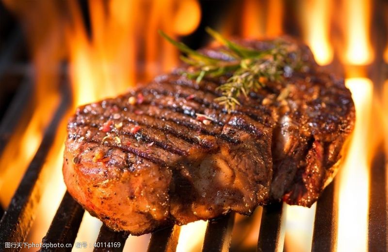 烧牛肉韩式烤肉图片