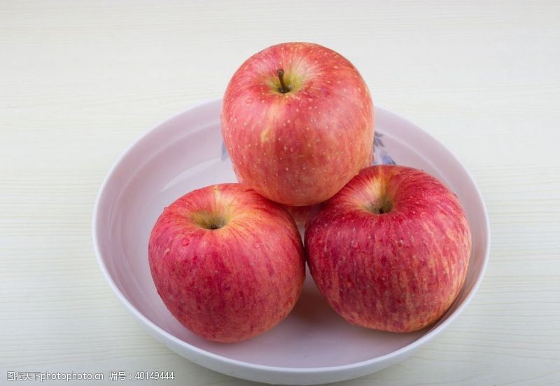 生鲜素材红富士苹果图片