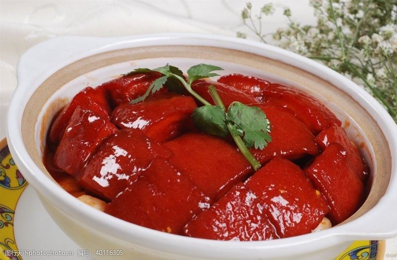红梅红烧肉图片