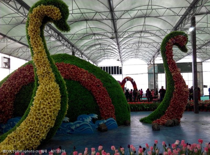 装饰花瓶花卉图片