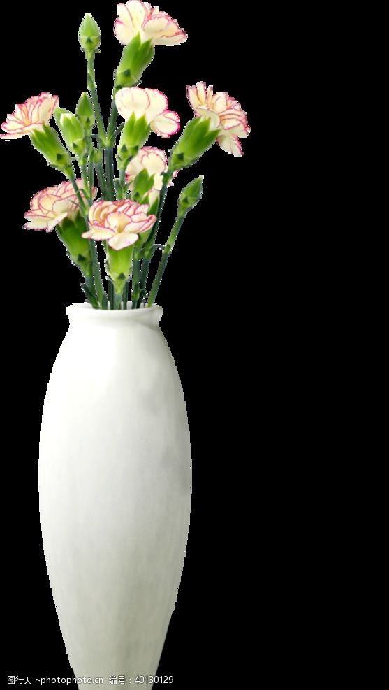 盆栽艺术花瓶素材图片