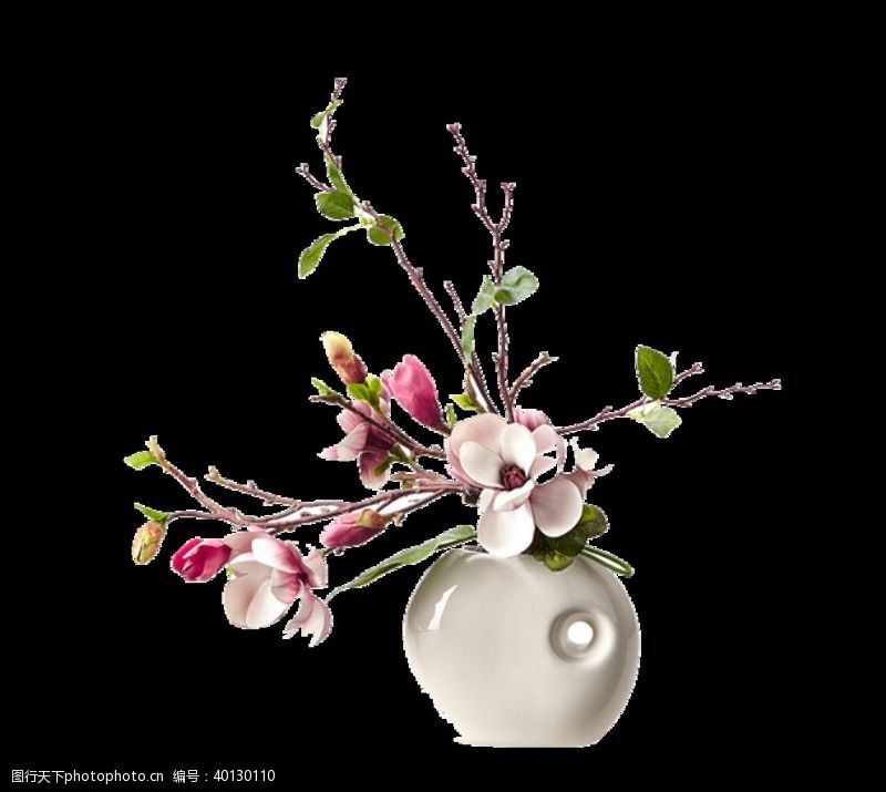 盆栽艺术花瓶图片