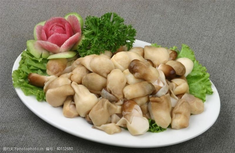 小灯火锅菌类配菜图片