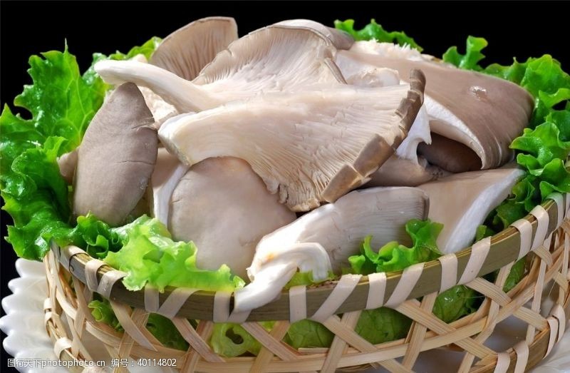 蔬菜广告火锅菌类配菜图片