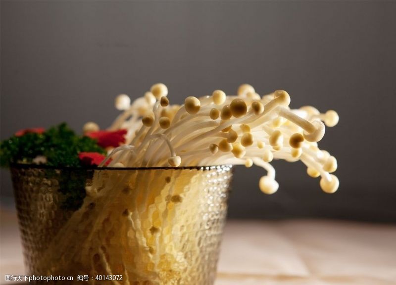 设计展板火锅菌类配菜图片