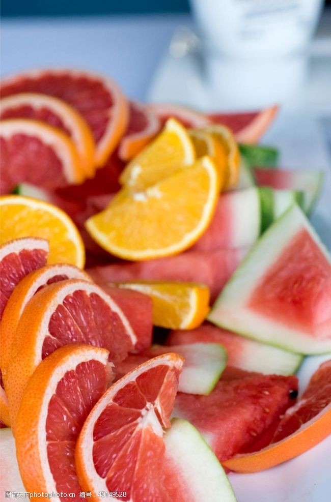 水果背景素材橘子图片