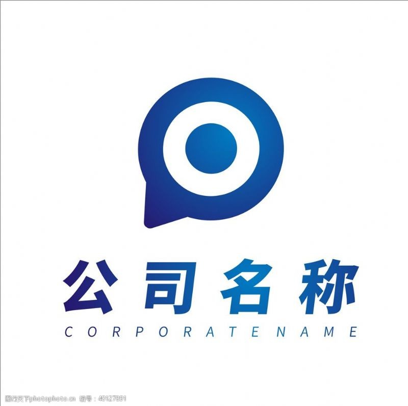 自媒体科技公司logo设计图片