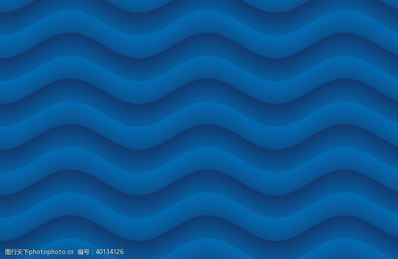 波浪蓝色波纹图片