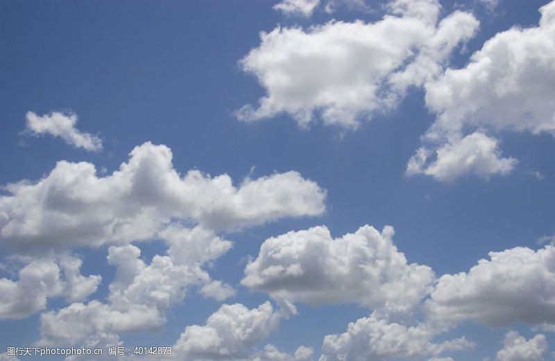 云彩蓝天白云图片