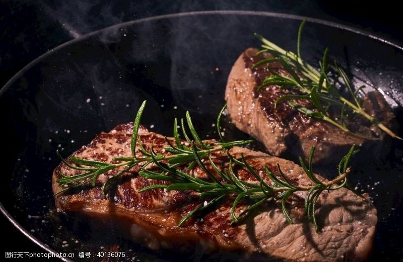 澳洲牛肉牛排西餐美食图片