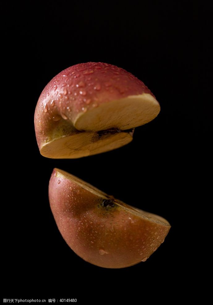 新鲜水果素材苹果高清摄影图片