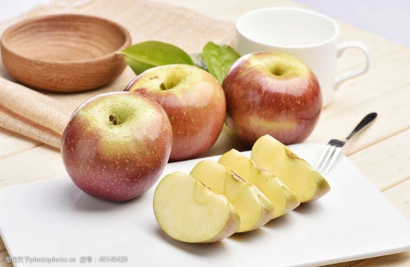 水果特写苹果拍摄素材图片