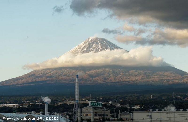 产后海报日本富士山图片