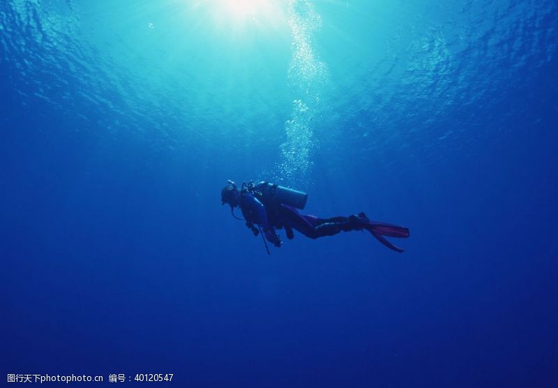 潜水运动深海潜水图片