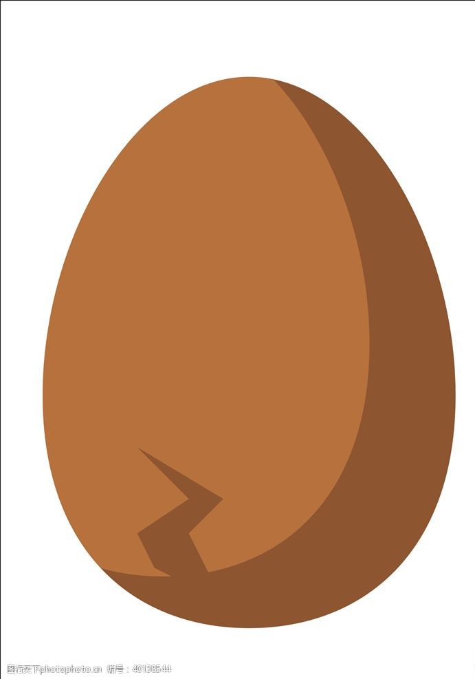 蛋壳矢量茶叶蛋图片