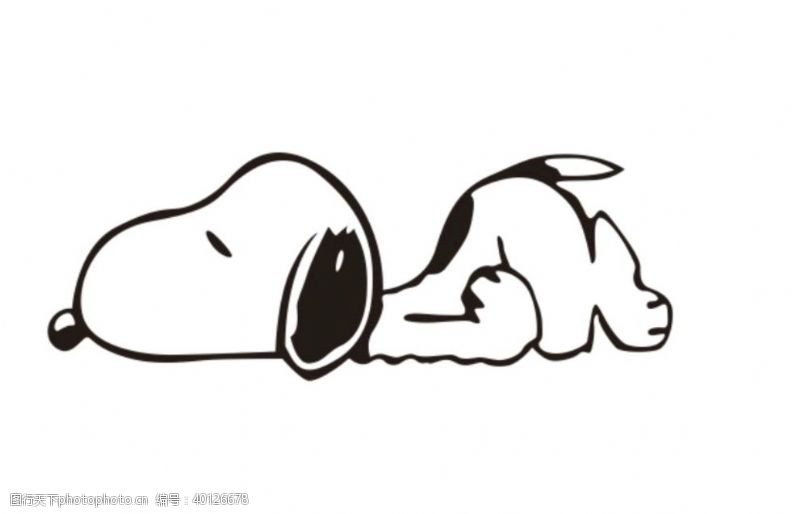 漫画狗史努比图片