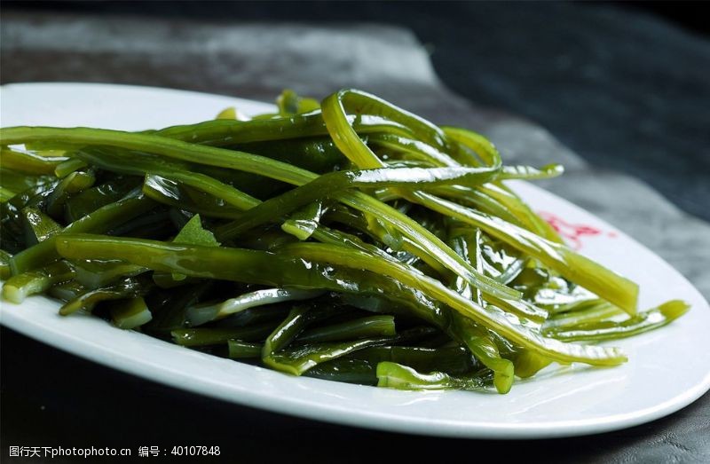 传统素菜类海白菜图片