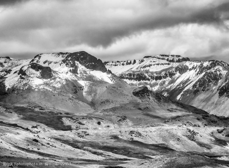 山脉摄影雪山图片