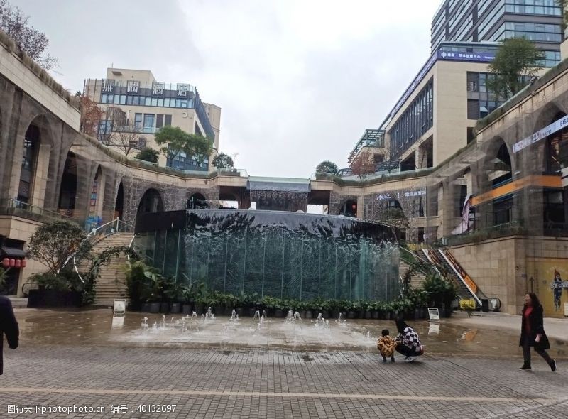 喷泉重庆鸳鸯园图片