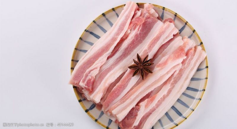 冷藏食品猪肉五花肉图片
