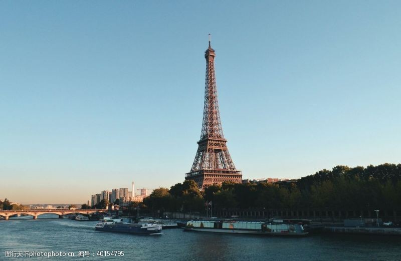 巴黎旅游展板巴黎埃菲尔图片