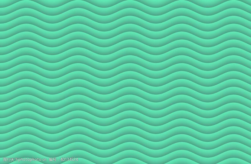 波浪薄荷绿波纹图片