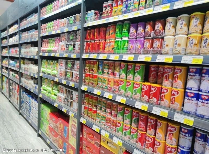 超市货架超市素材图片