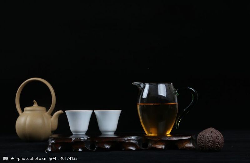 饮茶茶艺茶汤图片