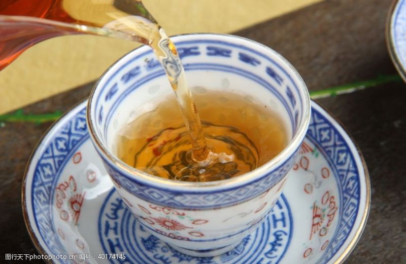 普洱茶艺茶汤图片