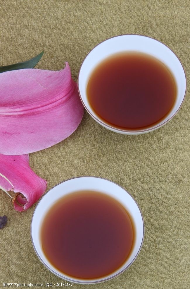 饮料杯茶艺茶汤图片