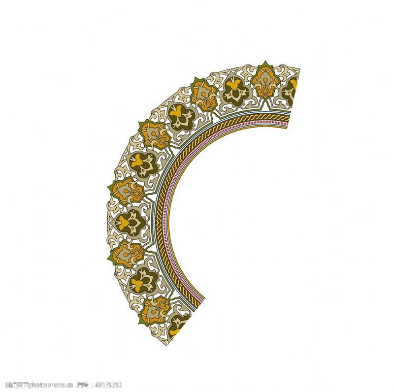 欧式古典花纹传统底纹边框图片