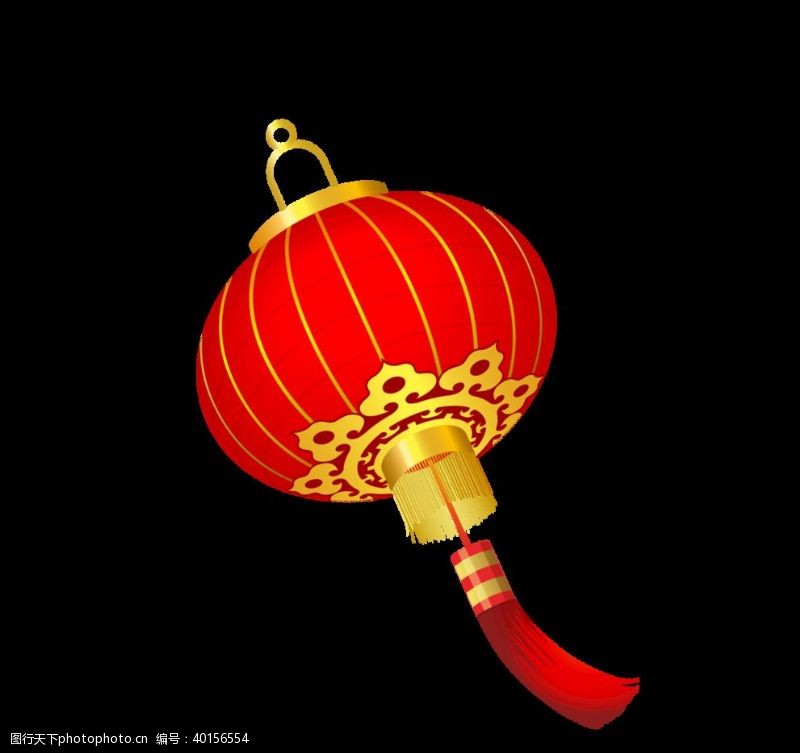 大红灯笼灯笼中秋国庆新年春节图片