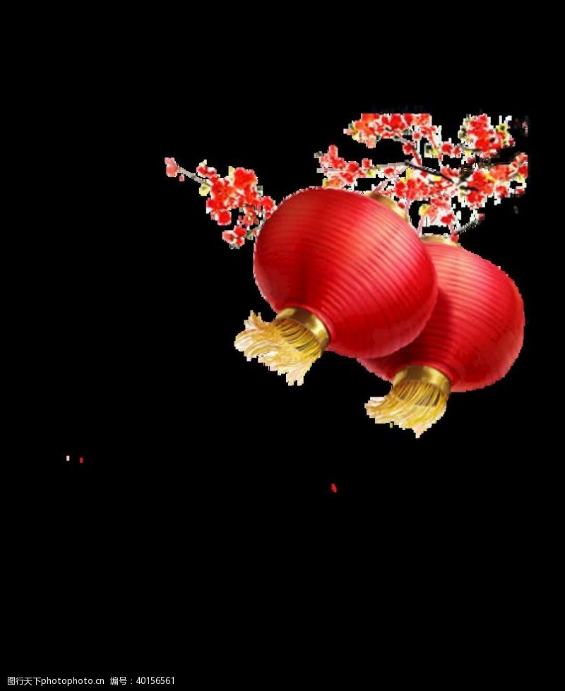 中国古图案灯笼中秋国庆新年春节图片